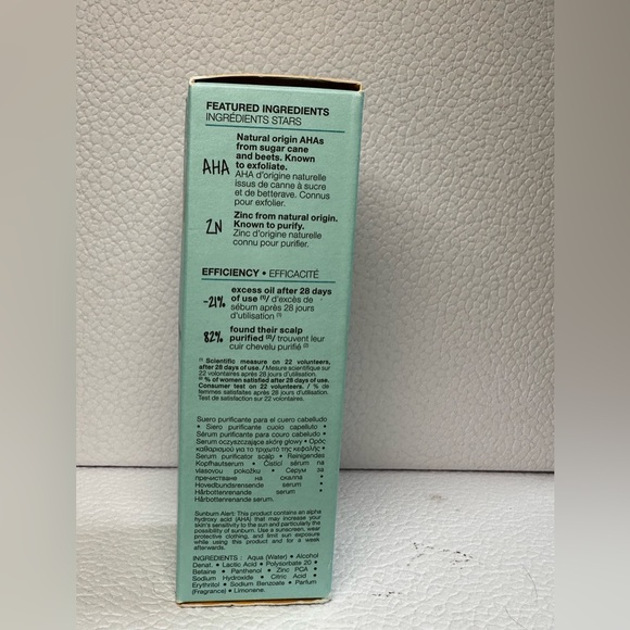 🎁 Sephora Collection Purifying Scalp Serum AHA + Zinc 50 mL NIB - Picture 5 of 8